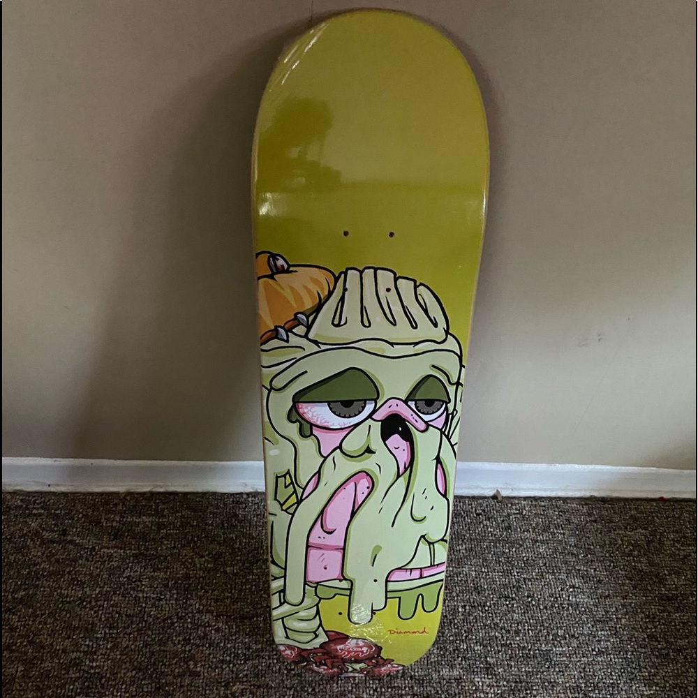 Bored Ape Yacht Club x Diamond Supply Co skateboard deck.